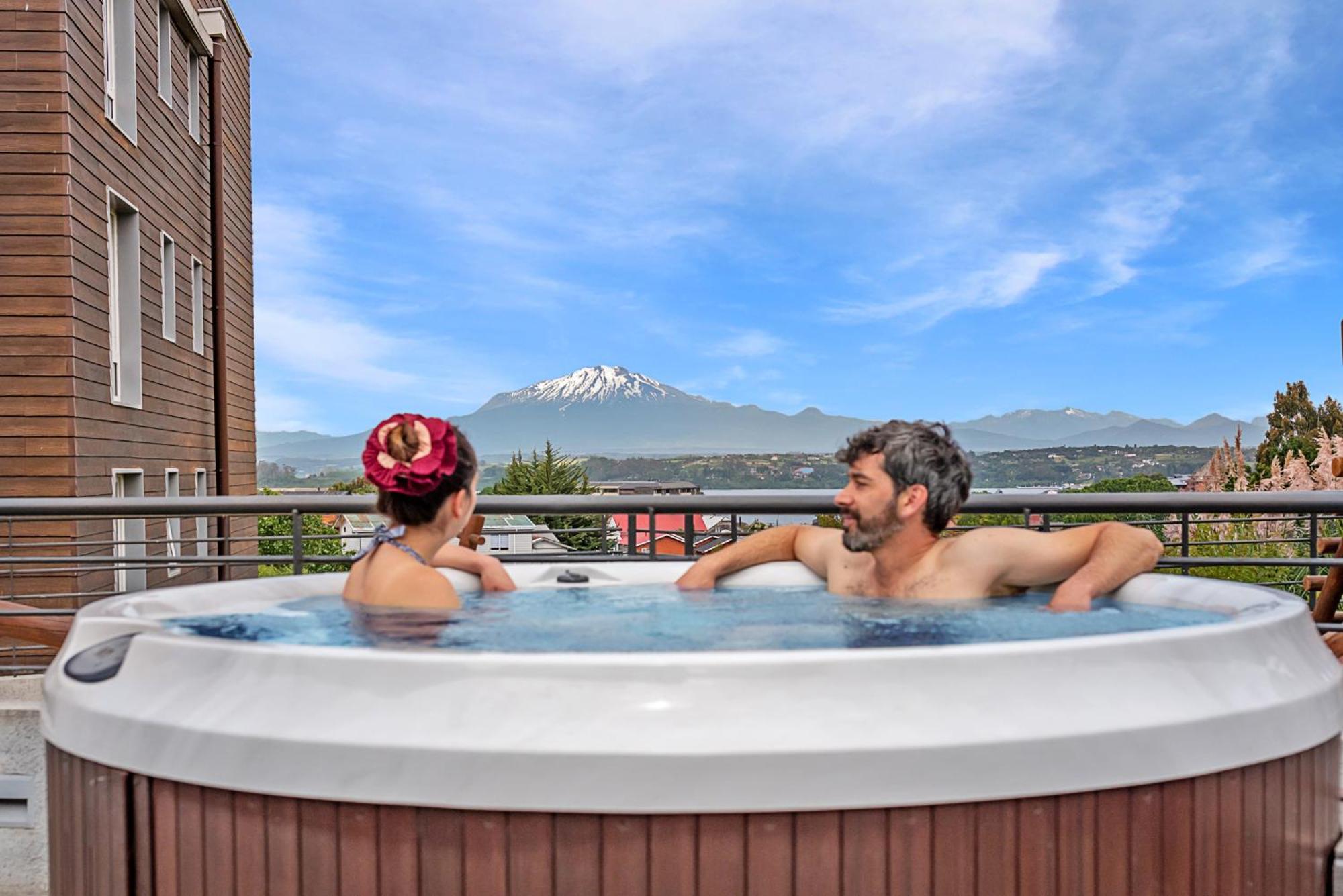 Depto con hermosa Vista, Excelente Ubicación y Tinaja Puerto Varas Exterior foto