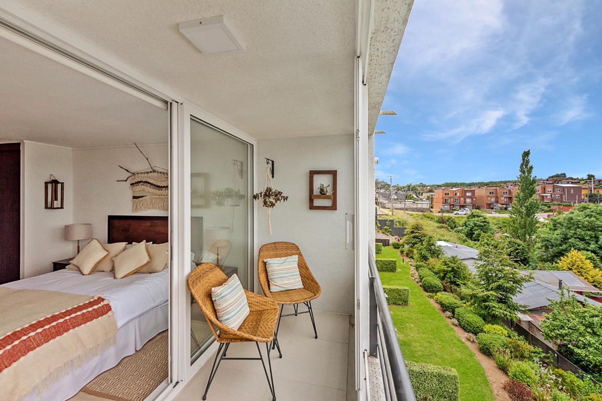 Depto con hermosa Vista, Excelente Ubicación y Tinaja Puerto Varas Exterior foto